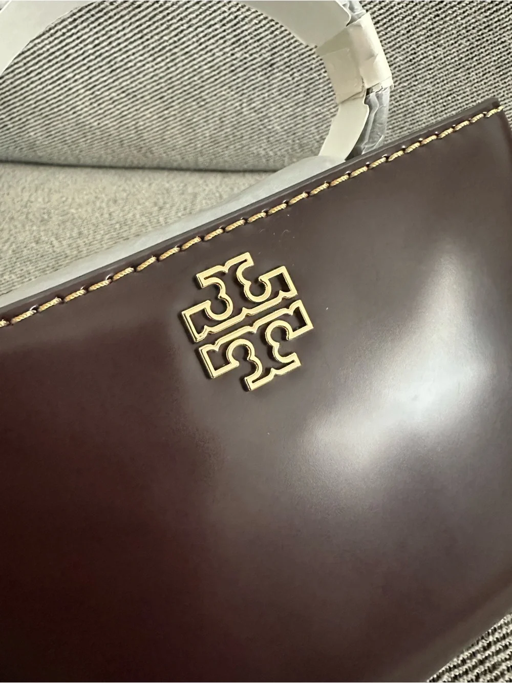 Tory Burch deep burgundy